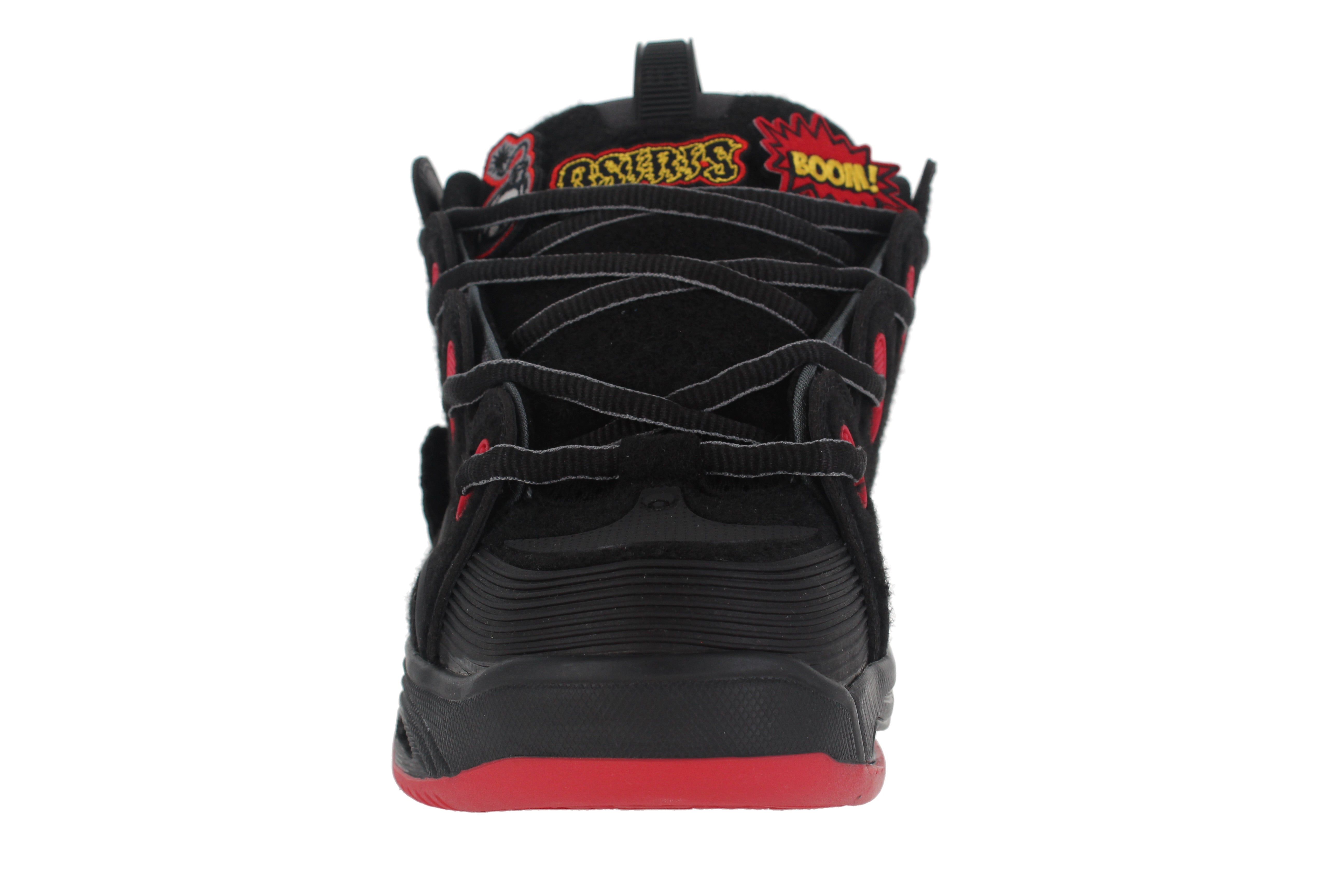 Alternative view of D3 2001 Black/Red/Velcro