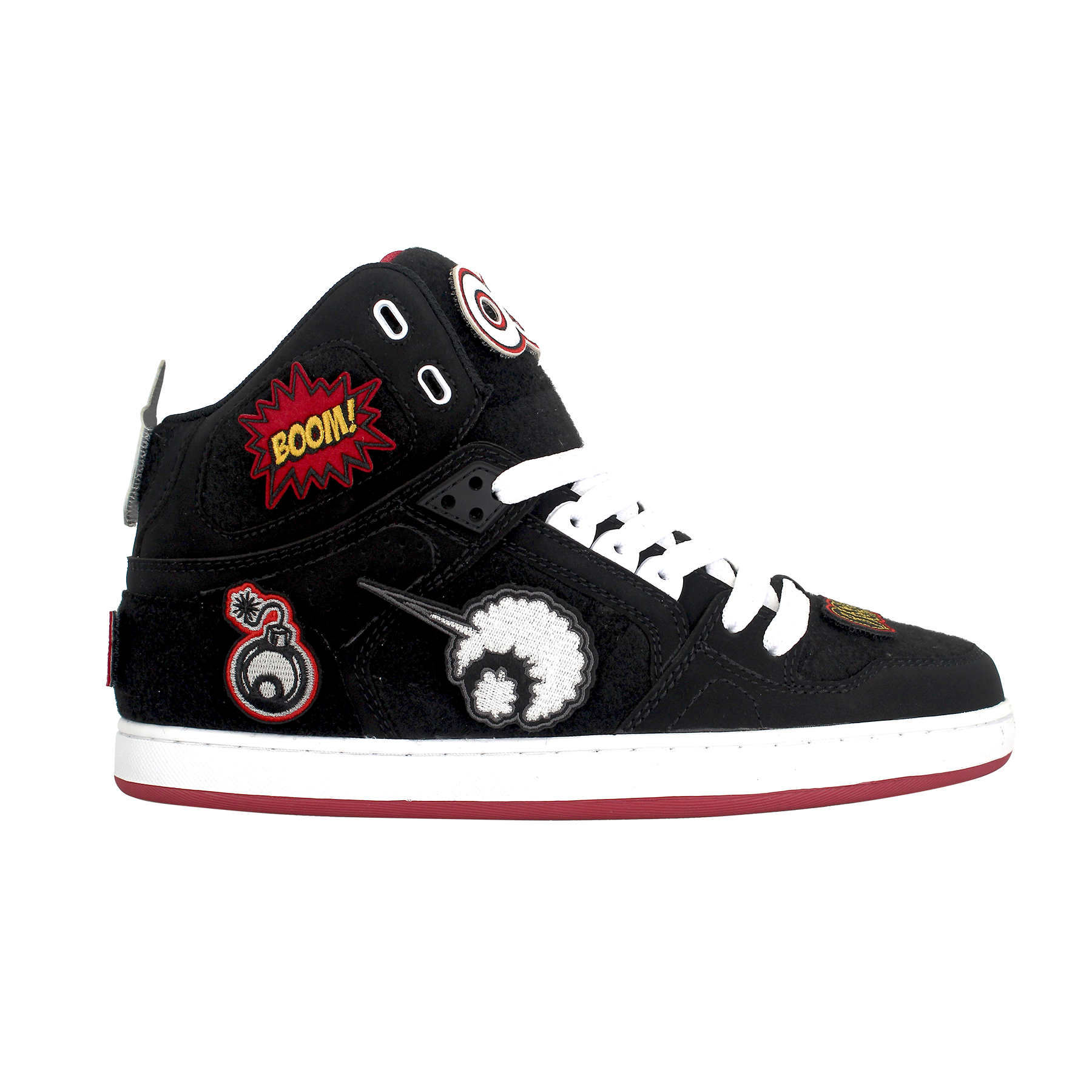 Nyc 83 Clk Black/Red/Velcro